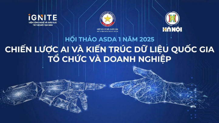 Tổng thuật Hội thảo chuyên đề 'Chiến lược AI và Kiến trúc dữ liệu quốc gia, tổ chức và doanh nghiệp'